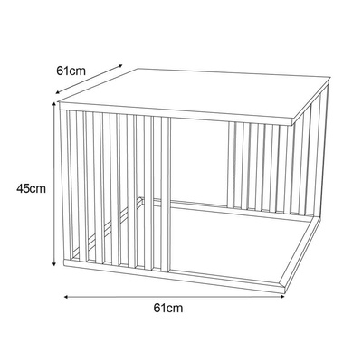 Meble dekoracyjne KS-18 STOLIK z serii KAJA HOME