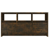 vidaXL Szafka pod TV, przydymiony dąb, 102x37,5x52,5 cm