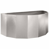 Donica Srebrny 90 x 45 x 35 cm Stal nierdzewna