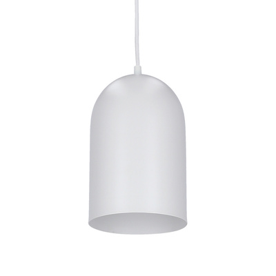 Lampa wisząca owalna biała 1xE27 Oss Ledea 50101184