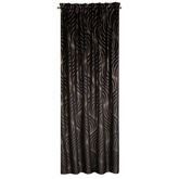 Zasłona Taśma czarna 140x270