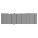 vidaXL Poduszka na leżak, szara, 200x60x3 cm, tkanina Oxford