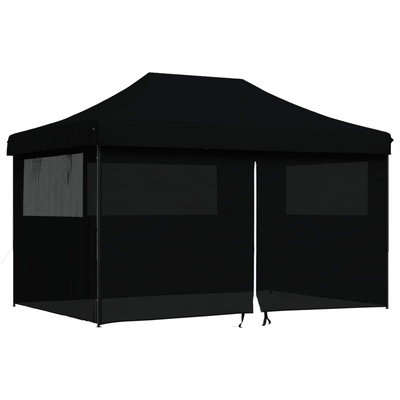 Namiot Imprezowy Czarny 292 x 440 x 315 cm Materiał Oxford