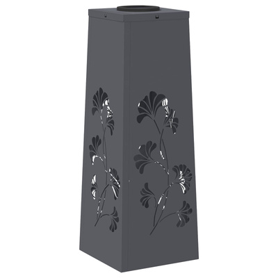 Słoneczna LED lampa na ścieżkę 2 pcs Antracyt