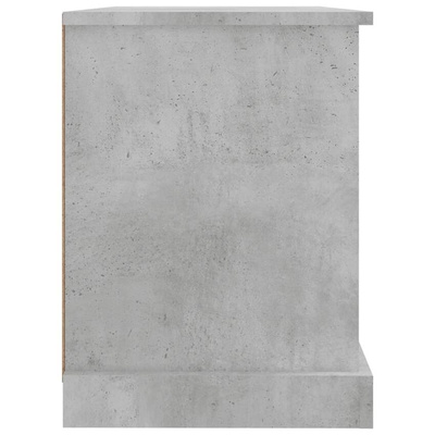 vidaXL Szafka pod TV, szarość betonu, 73x35,5x47,5 cm