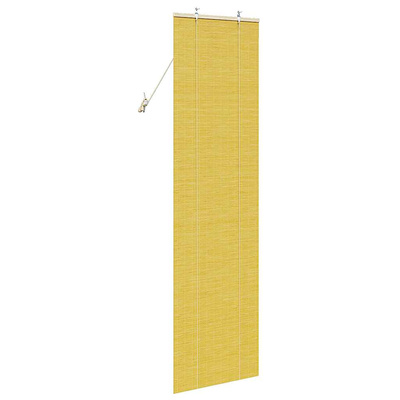 Roleta żółty 60 x 220 cm Bambus