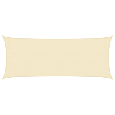 Żagiel przeciwsłoneczny, 160 g/m?, kremowy, 2x4,5 m, HDPE