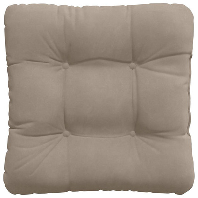 Poduszki na siedziska 4 pcs Ciemnoszary 40 x 40 cm