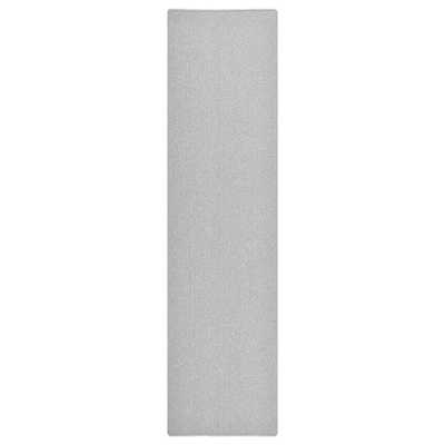 vidaXL Dywanik, jasnoszary, 80 x 300 cm