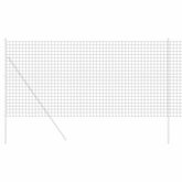 Ogrodzenie Euro 1,4 x 10 m Żelazo pokryte PVC Szary