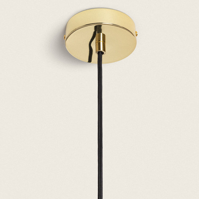 Lampa Wisząca Szklana Czerwona E14 15cm Abruzzo Koloreno