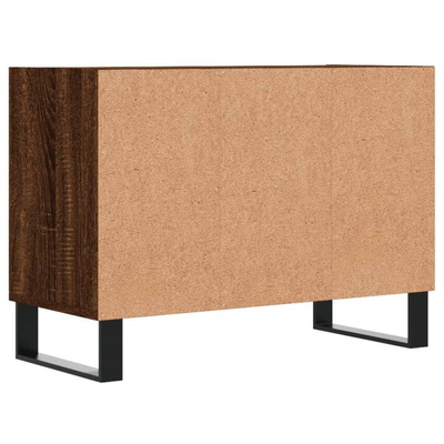 vidaXL Szafka pod TV, brązowy dąb, 69,5x30x50 cm