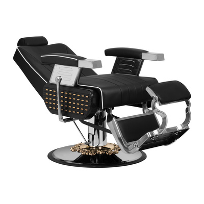 Gabbiano fotel barberski Livio czarny 136677