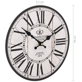 vidaXL Zegar ścienny vintage London, 30 cm