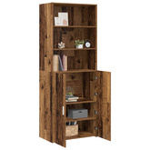 Highboard Stare drewno 70 x 42,5 x 185 cm Drewno inżynieryjne