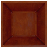 Donica słupowa Srebrny 40 x 40 x 100 cm