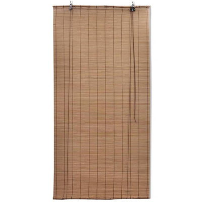 vidaXL Rolety bambusowe, 80 x 160 cm, brązowe