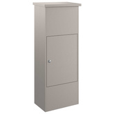 Skrzynka na przesyłki z drzwiami Rdzawy 44,5 x 29 x 110,5 cm