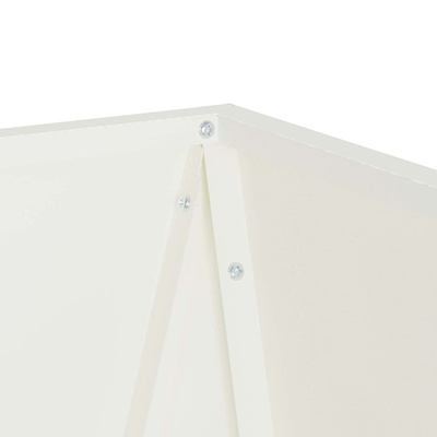 Donica Biały 30 x 30 x 75 cm Stal