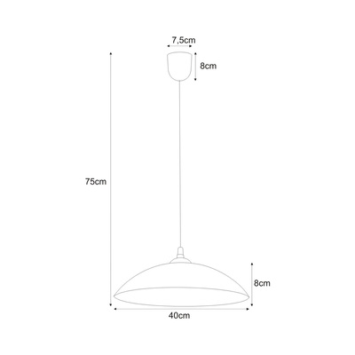 Lampa wisząca K-4530 z serii SAMBRA KAJA