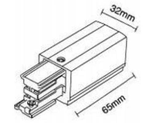 ZASILANIE SZYNOPRZEWÓDU POCZĄTKOWE BIAŁE  CZARNY 3-FAZY   ULAC202 ULAC199