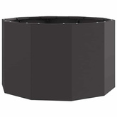 Donica Czarny 60 x 60 x 35 cm Stal