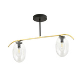 Lampa sufitowa FINES 2 BL TRANSPARENT