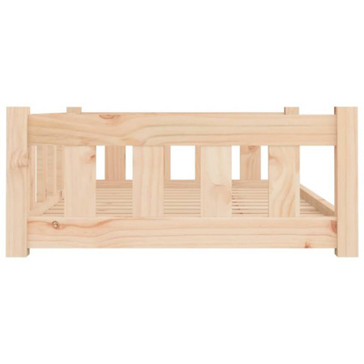 vidaXL Legowisko dla psa, 95,5x65,5x28 cm, lite drewno sosnowe model standard