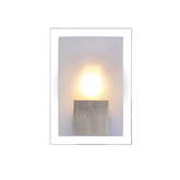 Lampa ścienna Candellux 91-02900 Karat kinkiet 1*40W G9 matowy nikiel