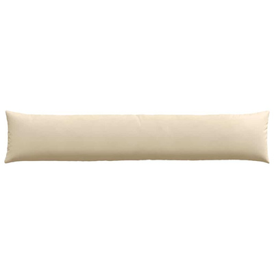 Poduszki na sofę 2 pcs Kremowy 200 x 40 cm tkanina