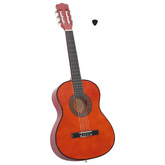 Gitara klasyczna dla początkujących, 3/4 (36"), drewno lipowe