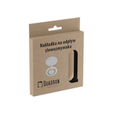 Nakładka na odpływ 3 ½ " pure carbon / czarny mat
