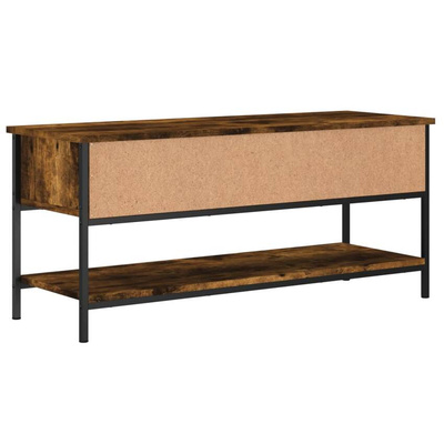 vidaXL Szafka pod TV, przydymiony dąb, 100x35x45 cm