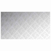 Stopień Prostokątny 4 pcs Srebrny 90 x 50 cm Aluminium