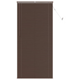 Żaluzja wenecka Ciemnobrązowy ze wzorem 213 x 90 cm 25 mm PVC