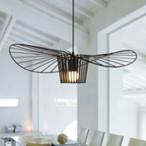 Lampa wisząca  styl WERTIGO NORDIC E27 125cm czarna