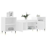 vidaXL Szafka pod TV, biała, 80x36x50 cm, materiał drewnopochodny wariant 14