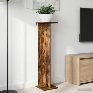 Stojak na rośliny 2 pcs Dąb Wędzony 25 x 25,5 x 100,5 cm