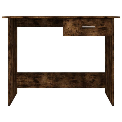 vidaXL Biurko, przydymiony dąb, 100x50x76 cm, materiał drewnopochodny model standard