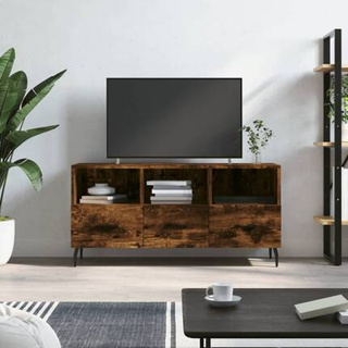 vidaXL Szafka pod TV, przydymiony dąb, 102x36x50 cm model standard