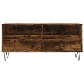 vidaXL Szafka pod TV, przydymiony dąb, 100x34,5x44,5 cm wariant 4