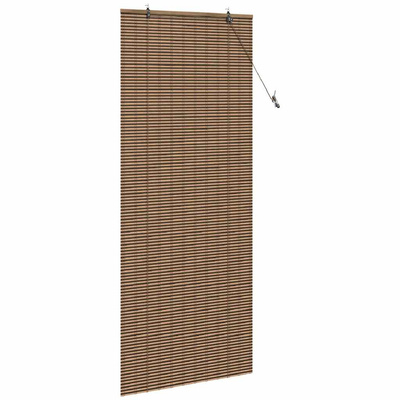 Roleta brązowy 80 x 220 cm Bambus