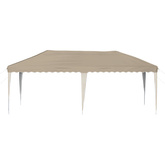 Namiot imprezowy rozkładany 575 x 290 x 245 cm kremowy