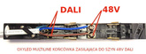 MULTILINE KOŃCÓWKA ZASILAJĄCA DO SZYN 48V  DALI