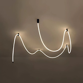 Lampa wisząca Abigali Skyline 60W flex nowoczesna 3m czarny