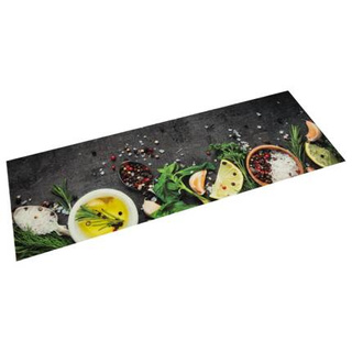 vidaXL Dywanik kuchenny, wzór w przyprawy, 60x180 cm, aksamit wariant 4
