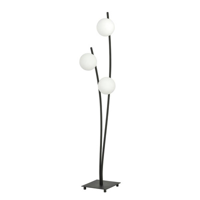 Lampa stojąca HUNTER LP3 BLACK/OPAL