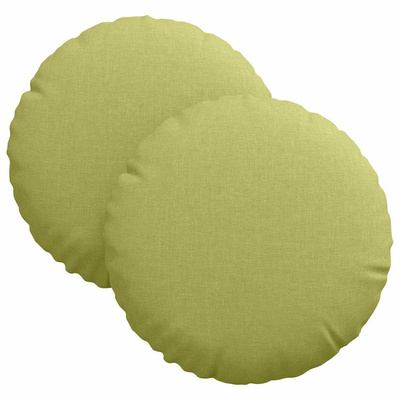 Poduszki na siedziska 2 pcs Jasnozielony ?30 x 13 cm tkanina
