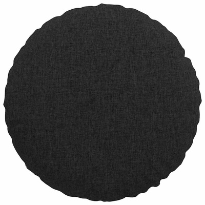 Poduszki na siedziska 2 pcs Czarny ?40 x 13 cm tkanina