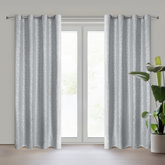 Zasłona Semi srebrna 140x250